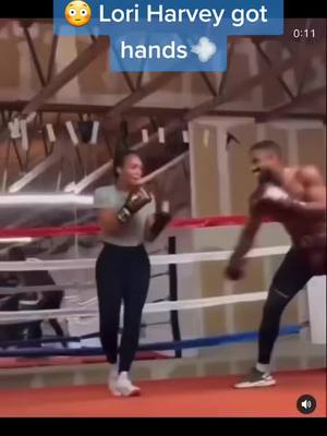 A post by @frshmedia1 on TikTok caption: 😳🥊#loriharvey #michaelbjordan #fyp