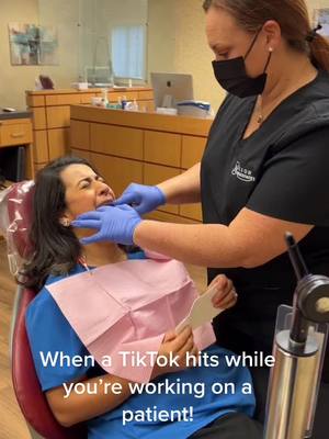 A post by @crystalsessoms3 on TikTok caption: The things we do to help the day go by. 🤷🏼‍♀️ #dentalassistant #orthodonticassistant #fyp