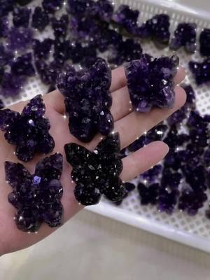 A post by @goodthingsdf on TikTok caption: Bling Bling✨✨#amazing #amethystcrystal #typ #jewellery #wonderful #quartz #amethyst #crystaltok #smallbusinesscheck