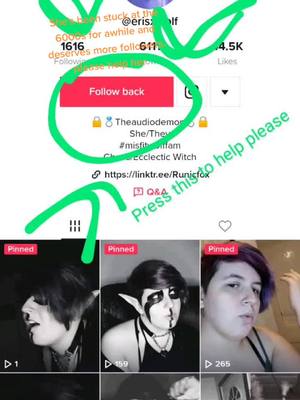 A post by @theaudiodemon on TikTok caption: Go do it! TheAudioDemon has spoken!! plus I want to see her get to where she belongs in the higher numbers. #kingofaudio #pleasehelp #gofollow #pressthebutton