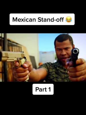 A post by @movieclips__ on TikTok caption: Mexican Stand-Off #netflix #movie #movies #foryou #tv #netflixmovies