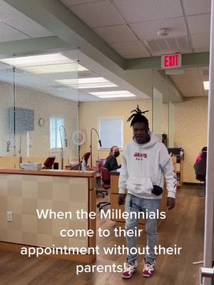 A post by @crystalsessoms3 on TikTok caption: How do these millennials function? 😜 @@cash.keldrick #fyp #orthodontics #dentalassistant