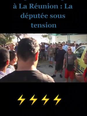 A post by @clashpolitique on TikTok caption: #HuguetteBello #LaReunion #lareunion974🇷🇪 #Laréunion #974 #974🇷🇪 #Requin #attaquederequins #députée #ClashPolitique #Punchline #Politique