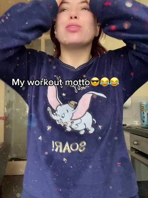 A post by @ioana2rizwan on TikTok caption: #fyp #workout Dont be scared😜😜😂😂#loveoneanother