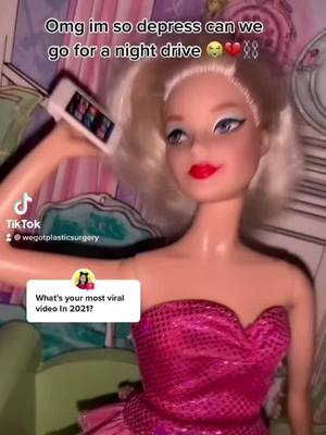 A post by @wegotplasticsurgery on TikTok caption: #answer to @im_siowei #fyp #turdputofbutt #holidays #barbie