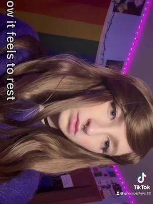 A post by @gray.cosplays.22 on TikTok caption: this is the first video edit I’ve done and I’m really proud of it #ashleycampbell #sallyface #ashleysallyface #c0splay #ashsallyface