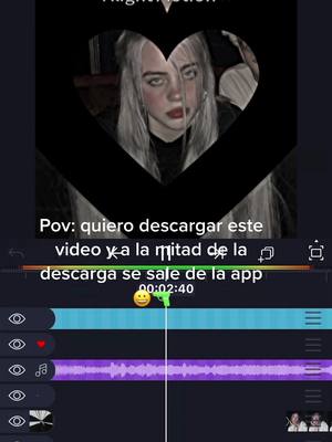 A post by @_chxrli_editxs on TikTok caption: Alguien sabe como arreglarlo?? #arreglarlo #alightmotion #edit #billieeilish