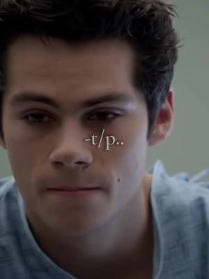 A post by @zia_stilinski on TikTok caption: #pov tu ne veux pas accepter le fait que Stiles est en train de mourir #stilesstilinskiedit #dying #teenwolfedit #fypシ #teenwolf #stilesstilinski #dylanobrien #pov #duo