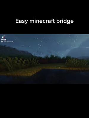 A post by @all_stuff_minecraft_ on TikTok caption: #fypシ #Minecraft #bridge#fyp #foryoupage