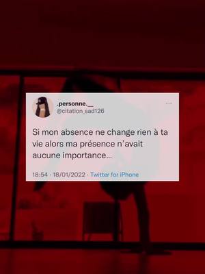 A post by @.personne.__ on TikTok caption: #pourtoi #citations #sad