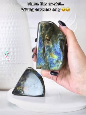 A post by @thatgirlwholovescrystals on TikTok caption: moldy rock 🤩