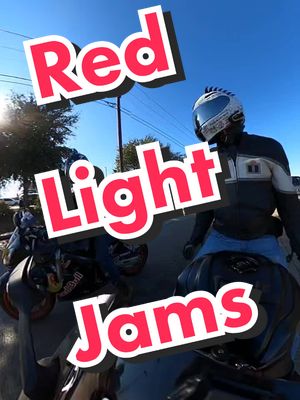 A post by @2wheelshenanigans on TikTok caption: Red light jams with @thatf4iguy91 #dfwdegenerates