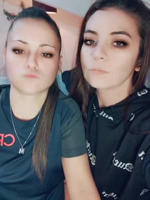 A post by @madyson0209 on TikTok caption: #pourtoiiiiiiii #couplegoals❤ #monbebe❤️ #teamlgbt🏳️‍🌈❤️ #deliretiktok #tendenciatiktok #mavie🤍🖤 #jetaime❤ #mafemme❤️💍 #lesbiennecouple🌈👭 #quizzcouple