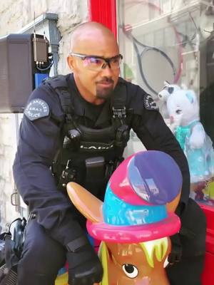 A post by @rossisitaliansausage on TikTok caption: WHAT HAVE I FOUND #shemarmoore #shemar #hondoharrelson #hondo #derekmorgan #criminalminds #swat