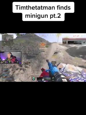 A post by @apexlegand2 on TikTok caption: #minigun #pacific #caldera #timthetatman #op #fyp #warzone