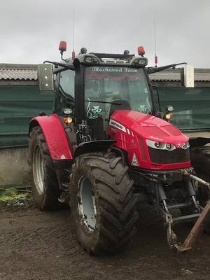 A post by @aaronp443 on TikTok caption: Look whos back after a wee break 😮‍💨#masseyferguson #youngfarmer #bym