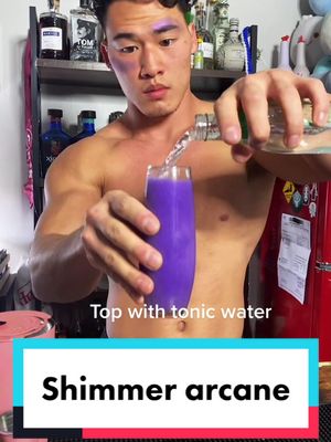 A post by @donchinito on TikTok caption: Super late but i made shimmer from #Arcane.                                          #riotgame #leagueoflegends #netflix