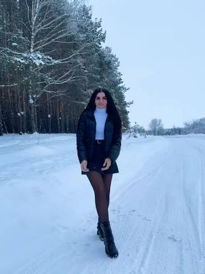 A post by @ksenialitvina18 on TikTok caption: ❄️