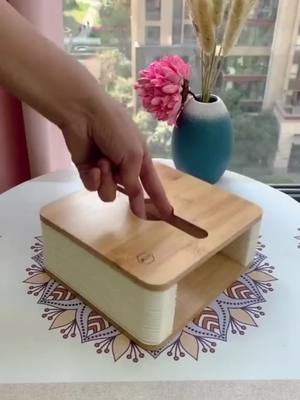 A post by @homeinhub on TikTok caption: #tissue #box #goodstuff #novel #items #lifehacks #popular #homeinhub #itemtiktok #fypシ