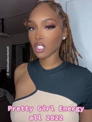 A post by @thedreadbombshell on TikTok caption: I love exchanging compliments 😆💕💅🏽 let’s be pretty together #ITriedItIPrimedIt #reels #prettygirlrock #fyp #powerforce