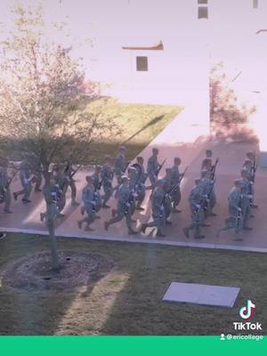 A post by @ericollage on TikTok caption: corps of cadets fan cam #tamu #corpsofcadets #fyp #ITriedItIPrimedIt #CloseYourRings #aggies