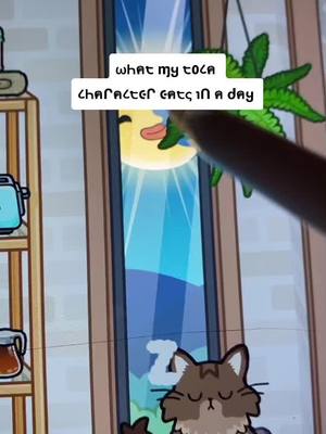 A post by @user.33600170 on TikTok caption: What my toca character eats in a day! #fyp #greenscreen #fypシ #fypage #CloseYourRings #fypシ゚viral #fypdongggggggg #tocaboca #YearOnTikTok