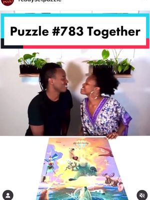 A post by @readysetpuzzle on TikTok caption: Your favorite puzzle couple #CoupleGoals #jigsawpuzzle #relationshipgoals