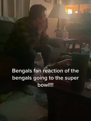 A post by @courtmcghee on TikTok caption: One excited fan here #bengals #bengalsnation #bengalsfootball #bengalsoftiktok #fyp