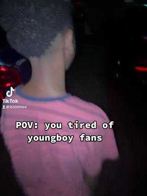 A post by @9200liltee on TikTok caption: Yb fan gotta chill😭 #fyp #tiktok #nbayoungboy original creator: @lijahbeenfunny