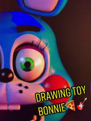 A post by @shxro7 on TikTok caption: im being into #fnaf again☠️🤟🏻 #fivenightatfreddys #fivenightsatfreddy #toybonnie #fnafsecuritybreach #animatronic #animatronics  #freddyfazbear