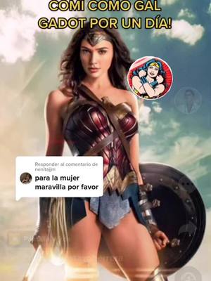 A post by @nutriologogustavoherrera on TikTok caption: Responder a @nenitajjm así come la Mujer Maravilla durante un día! ⚔️🔥 #parati #viral #fyp #dieta #galgadot #ww