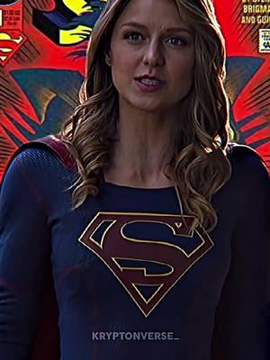 A post by @kryptonverse_ on TikTok caption: The best caption || #supergirl #dccomics #melissabenoist #comics #foryoupage #fyp