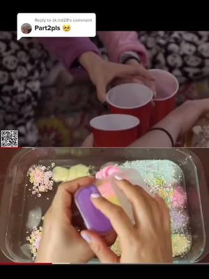 A post by @asmr._.stor1es on TikTok caption: Reply to @zk.hd28 PART 2<33#fyp #mixingslime #stories #rainbow #part2