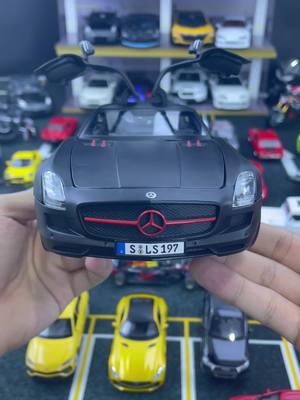 A post by @diecastmodelcars1 on TikTok caption: Mercedes SLS 🧐🧐🧐 #mercedes #mercedesbenz #sls #car #cars #modelcar