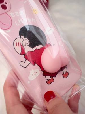 A post by @couplephonecase on TikTok caption: Valentine’s Day is coming! Unboxing this cute phone case with me. #phonecase #puonecover #phoneprotector #crayonshinchan #vday #unboxing #gifts #fyp