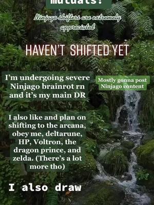 A post by @bobobeech on TikTok caption: Imma start posting stuff every once in a while because I really need an outlet for my hyperfixations #shifter #shifting #ninjago #ninjagoshifting #mutuals? #artist #shiftingmutuals?