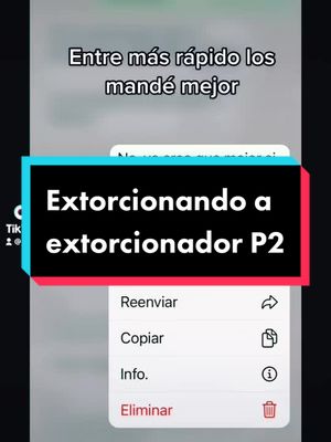 A post by @effymera__ on TikTok caption: Por 10ma vez tik tok #extorcion #extorcionador #fraude #dinero #fyp #parati