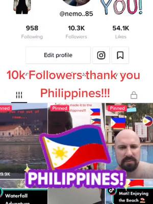 A post by @nemo._.85 on TikTok caption: Reached 10k followers today!#philippines #davao #travel #lgbt #family #mobilelegends #pubgmobile #tiktok