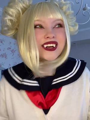 A post by @anormalgirllikeyou on TikTok caption: Это ее звук, меня не переубедить😂 #togahimiko #togacosplay #myheroacademia #тогахимико #тогахимикокосплей #лигазлодеев #togahimikocosplay #mha #мга