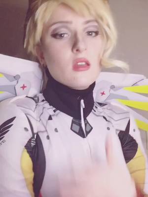 A post by @tigerfestival on TikTok caption: #tigermercy#overwatchcosplay#mercycosplay#overwatch#overwatchmercy