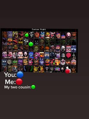 A post by @fivenightsatfreddysfan21 on TikTok caption: My cousin TikTok@ninjaboy11354 I’ll tag one of y’all ok comment which one you want to be