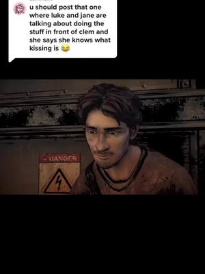 A post by @ooctwdg on TikTok caption: Reply to @bubblegumbitch.666 #TWDG #ClementineTWDG #LukeTWDG #BonnieTWDG #MikeTWDG #TellTale #TellTaleGames #OutOfContext #OOC #fyp