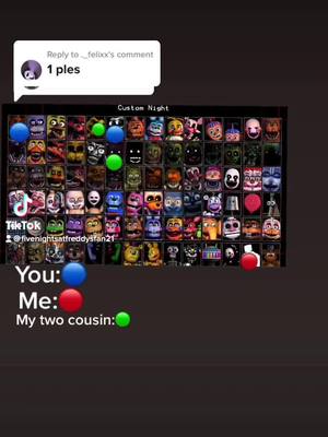 A post by @fivenightsatfreddysfan21 on TikTok caption: Reply to @._felixx