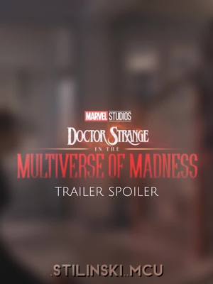 A post by @.stilinski..mcu on TikTok caption: im back😼 || anyways this trailer is so exciting. I CAN'T WAIT. #doctorstrangeinthemultiverseofmadness #wandamaximoff #mcu #fyp