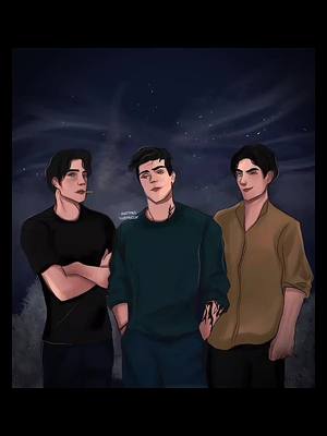 A post by @team.aegan on TikTok caption: TENEMOS SERIE #perfectosmentirosos #serie #aegancash #adrikcash #aleixandrecash #wattpad #wattpadstories #alexmirezwattpad #judederry