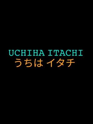 A post by @naruto._.uzoumaki on TikTok caption: #pourtoi #foryou #fypシ #fyp #naruto #narutoshippuden #uchiha #uchihaclan #edit #uchihaitachi