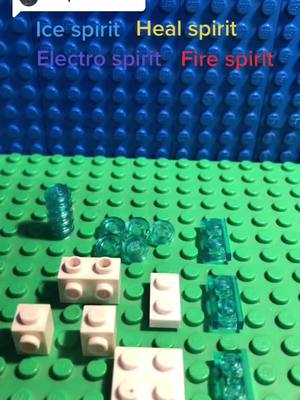 A post by @clash_royale_lego_center on TikTok caption: Reply to @robbie__morrell spirits!!!#Clash_Royale_Center_21 #clashroyale #legos #fyp #lowqualitypost #healspirit#electrospirit#firespirit #icespirit