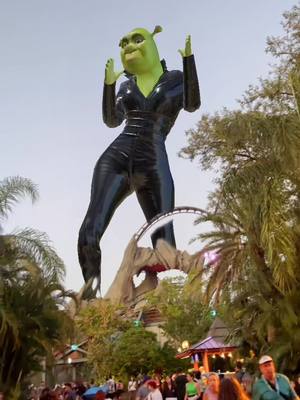 A post by @astridnvm on TikTok caption: Sheen’s tryna come back to Universal #shrek #islandofadventure