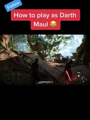 A post by @keyrafay on TikTok caption: Who would fall for this 😂#starwars #battlefront2 #keyrafay #fyp