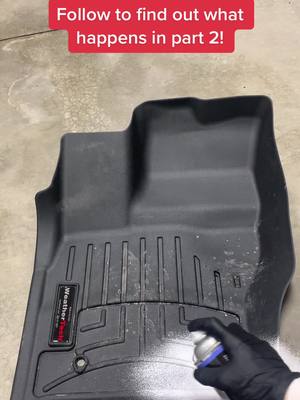 A post by @greenwooddetailingmi on TikTok caption: Quick way to clean your floor mats at home ‼️ #MaiselChallenge  #cars #satisfying #satisfyingcleans #detailing #storytime #fyp #foryoupage